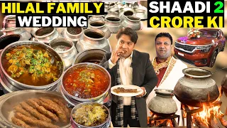 HILAL FAMILY WEDDING SHAADI 2 CRORE KI 4000 kg MUTTON CHICKEN MAKING AT DELHI