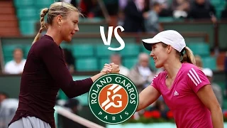 Henin vs Sharapova | 2010 Highlights