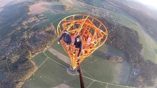 Climbing a 363m Radio Tower in Germany-GYK