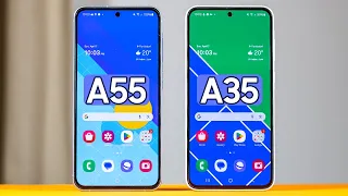 Samsung A55 vs. A35: a Day in the Life | Battery & Camera Review