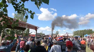 Case 150 hp Road Traction Engine on Rollag Prony Brake