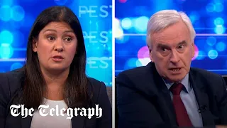 'I won't take lessons from you' - Lisa Nandy and John McDonnell in fierce row over Rishi Sunak ads