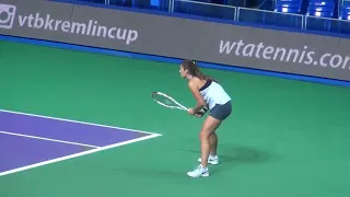 Darya Kasatkina VS  Irina - Camelia Begu semi-final of the Kremlin Cup