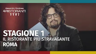 Ale 4 Ristoranti Stagione 1 | Miglior ristorante stravagante di Roma - Puntata 5 - Parte 2