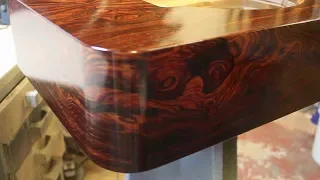 Simple veneer press for curves