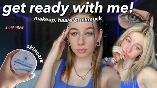 get ready with me💄 haare und makeup / + Q&A