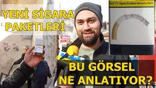 YENİ SİGARA PAKETLERİNİ SORDUK - SARI MİKROFON