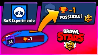 È POSSIBILE ANDARE in NEGATIVO con le COPPE su BRAWL STARS?