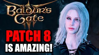 Baldur's Gate 3 - Patch 8 Overview, Bard Class, Gnome Race, Faster Combat, New Hairstyles, + More!