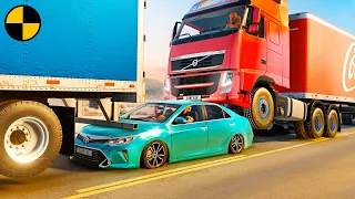 Truck and Car Accidents #1 😱 BeamNG.Drive