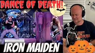 Drum Teacher Reacts: Iron Maiden - 'Dance Of Death' - En Vivo!