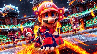 MARIO, LUIGI, PEACH, TOAD - WINNER? or LOSER? Mario Strikers Battle League CUP BATTLES