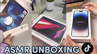 Asmr Unboxing Apple Products | Tiktok Compilation | 🌼