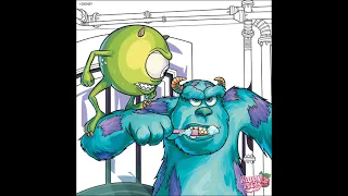 Monster Inc Happy Color