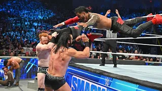 Drew Mcintyre and Sheamus vs The Usos | WWE SmackDown Highlights 25 June 2022 |