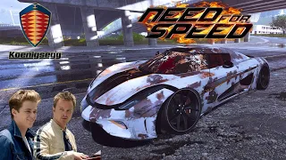 Rebuilding Koenigsegg Regera ( Pete - Need For Speed - HEAT ) Logitech G29 Gameplay