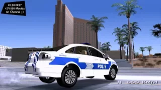 Fiat Linea Turkish Police Cars Grand Theft Auto V , VI - future _REVIEW