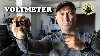 How to Install a Voltmeter on Any Motorcycle?