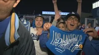 Dodgers Fans Thrilled By 6-0 Victory To Take Series Lead