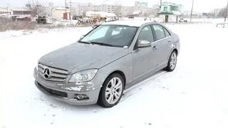 2008 Mercedes-Benz C200 kompressor. Start Up, Engine, and In Depth Tour.