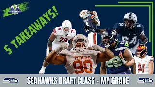 Curveballs aplenty as SEAHAWKS complete 2024 draft class - MY FINAL GRADE (PLUS 5 Takeaways!!!)