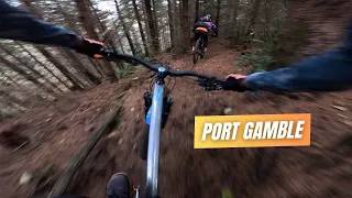 FEATURE PACKED MTB Trail System here in Port Gamble WA!!!