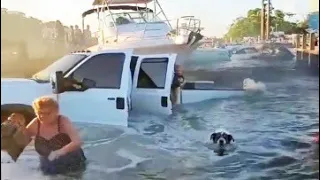 IDIOTS AT THE BOAT RAMP!