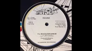 Regine - Never stop dancing (1979) 12'' Vinyl