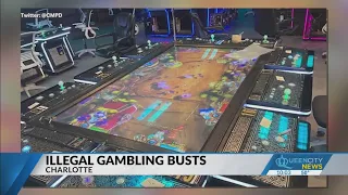 Charlotte arcades busted for illegal gambling; $95K seized: CMPD