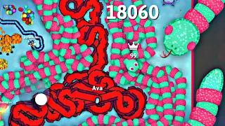 THIS AVA SNAKE IMPOSSIBLE! SURVIVE in Epic Snake.io Fun Snake .io🐍 #gameplay (Part_2)