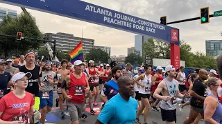 Watch | Highlights from the 2023 AJC Peachtree Road Race