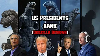 US Presidents rank Godzilla Designs (Part 2)