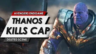 Avengers Endgame: Deleted Scene: Thanos Kills Captain America & All Of The Avengers Explained