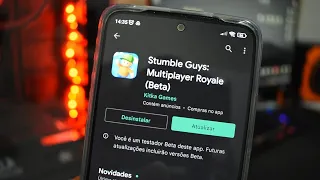 Como mudar a versão do Stumble Guys (Botão atualizar não aparece)