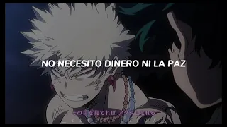 O Saki Saki (Sub Español) con Bakugou de fondo