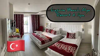 Обзор номера Laguna Beach Alya Resort & Spa. Турция 🇹🇷 . Купаемся в море!