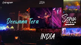 Deewana Tera | Sonu Nigam Live Concert | Gurgaon | 2024