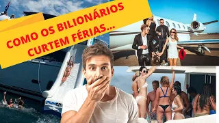 FÉRIAS dos BILIONÁRIOS - Vida de Luxo - MOTIVAÇÃO VISUAL