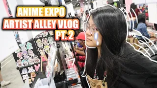 ✨Anime Expo 2023✨ Artist Alley Vlog Pt 2 | Not successful??