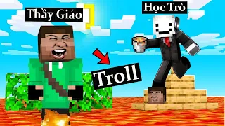 Anh Đen Xì Xì Troll Thầy Giáo Siêu Hài Hước Trong Minecraft 🤣