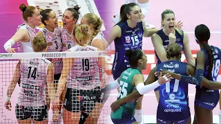 ALL "MEGA RALLY" of the match Conegliano - Milano | Lega Volley Femminile 2023/24