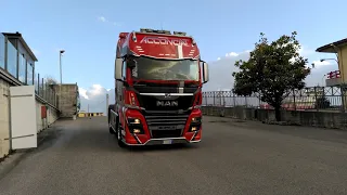 4K Man Truck TGX 680 4x2 (Limited Edition) Exterior -Sound- Team Acconcia