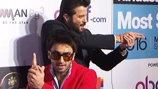 Ranveer Singh & Anil Kapoor's CRAZY DANCE @ HT Most Stylish Awards 2016