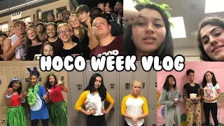 HOMECOMING WEEK 2018 VLOG + homecoming game!