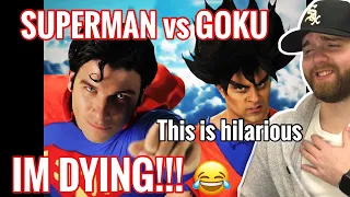 [Industry Ghostwriter] Reacts to: Goku vs Superman. Epic Rap Battles of History- IM DEAD!