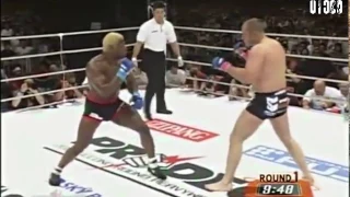 Fedor Emelianenko vs  Kevin Randleman   Фёдор Емельяненко   Кевин Рэндлмен Прогиб.