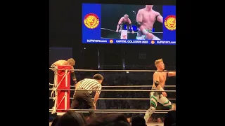Sabin dominates Kyle Fletcher with a little help from Alex Shelley at NJPW Capital Collision 4/15/23