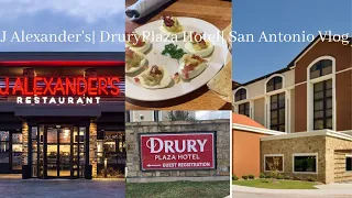 Drury Plaza Hotel Room Tour | San Antonio Texas |J Alexander's  Restaurant