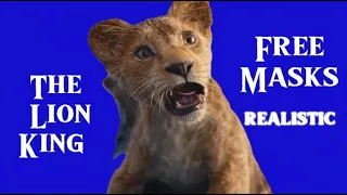 Free Masks - The Lion King (Realistic) (Credit to me)