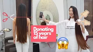 Donating My Hair for Cancer Patients | Sandra Faustina